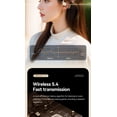 thumbnail image 2 of LAATIKUI Bluetooth headphones M70 ear-mounted high-sound quality open headphones Black, 2 of 19