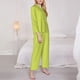 thumbnail image 3 of Balery Conjunto de Pijama con Estampado para Mujer, Conjunto de Dos Piezas con Manga Larga, Ropa de Dormir Suave con Bolsillos, Pijamas Cómodos-Medium, 3 of 7