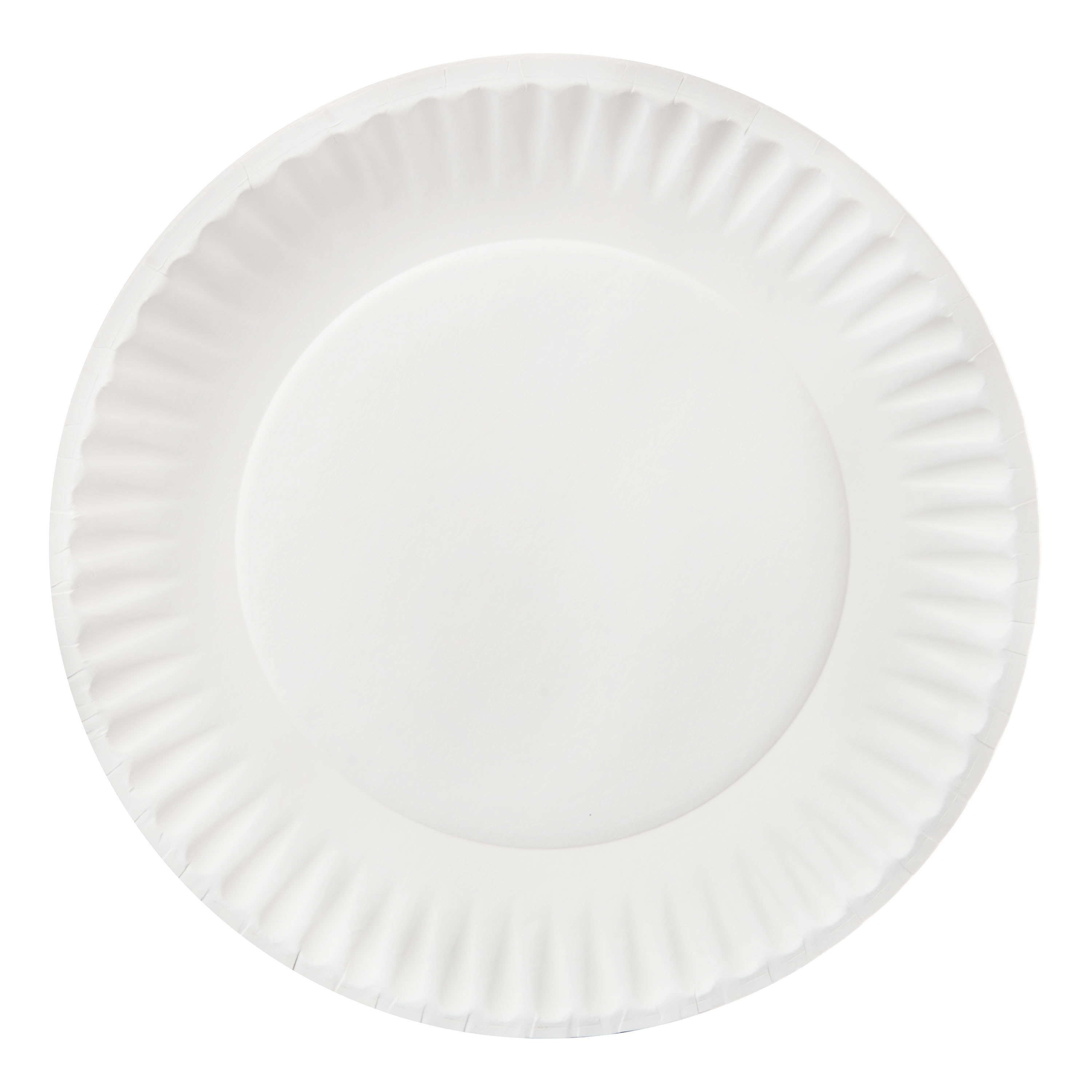 Great Value 9" Uncoated Paper Plates, 300 Count photo 2