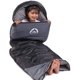 thumbnail image 3 of - Saco de Dormir 3 Estaciones (Verano, Primavera, Otoño) Clima Cálido y Frío - Ligero, Impermeable Uso en Interiores y Exteriores para Niños, Adolescentes y Adultos para Senderismo, Mochileros y Campamentos Negro Gris Individual esquí esquí Gafas de esquí, 3 of 5