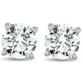 thumbnail image 1 of 1/2 ct Round Diamond Studs in 14K White Gold, 1 of 4