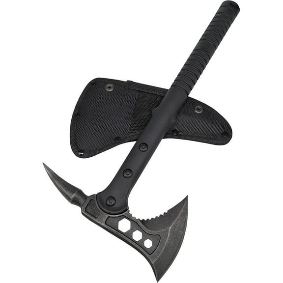 Doom Blade Camping Axe, Survival Hatchet with Sheath, Camping Cutting Wood Axe