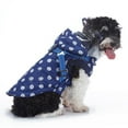 thumbnail image 2 of Waterproof Dog Winter Coat with Hood, Warm Reflective Dog Jacket with Zipper and Harness Hole, Soft Snowsuit for Small Medium Dogs, Cold Weather Apparel, Navy, 2 of 9