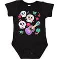 thumbnail image 3 of Inktastic Day of the Dead Owl Sugar Skulls and Guitar Boys or Girls Baby Bodysuit, 3 of 5