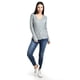 thumbnail image 1 of Sueter acanalado de manga larga Roman Fashion /Juvenil, 8930 (Gris) gris EG, 1 of 4