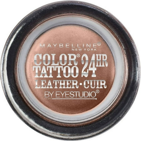 Maybelline Eyestudio ColorTattoo Leather 24HR Cream Eyeshadow, Creamy Beige, 0.14 (Best Cream Eyeshadow For Over 50)