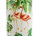 thumbnail image 5 of CC Home Furnishings Flamingo Leaf Porcelain Lidded Jar - 17.75" - White and Green, 5 of 5
