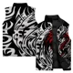 thumbnail image 3 of Chalecos sin mangas de invierno para hombre Chaleco de moda para hombre Chaleco de algodón con estampado de serpiente y dragón blanco Chaquetas para hombre Ropa de calle Harajuku, 3 of 4