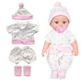 thumbnail image 2 of Yannianjz Kids Toys under $5 5Pcs Baby Doll Clothes for 12 Inch Dolls, Baby Doll Fashion Clothes Accessories Outfits for New Born Baby Dolls, 2 of 9