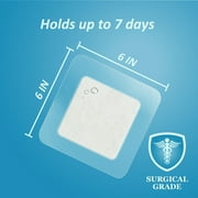 Nexcare Tegaderm + Pad Transparent Dressing, 6 in x 6 in