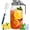 Gray, variant on Glass Pitcher Mason Jar Pitcher for Fridge Door Wide Mouth Leak-Proof Glass Pitchers with Lids and Handle Dishwasher Safe for Juice,Sun Tea, 64oz Drink Container , Black