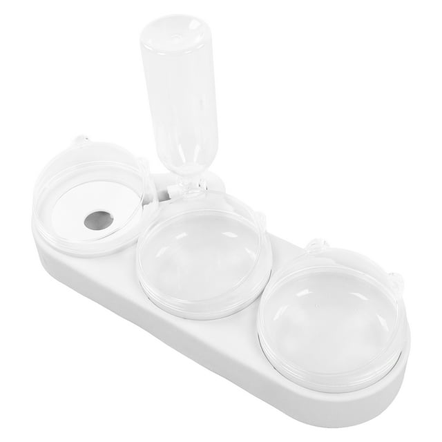 Cuencos de comida dobles para gatos,Cuencos de comida dobles para gatos Cuencos de comida dobles para cachorros Cuencos de alimentación de agua impulsados por el rendimiento