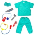 thumbnail image 1 of Doctor rol juego de disfraces traje de vestir con múltiples herramientas Juegos para niños Equipo educativo ropa de cosplay para niñas para niños Inevent FN001549-00, 1 of 7