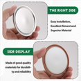 thumbnail image 5 of 50 Pcs Wide Mouth 86MM Jar Lids,Reusable Silverwith Seals Rings, 5 of 5