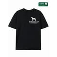 thumbnail image 1 of [Camiseta 100 % algodón] Camiseta sureña 100 % algodón para hombre | Estampado gráfico de caza y patriótico de doble cara, manga corta azul marino, corte holgado, ropa informal para todas las estacio, 1 of 6