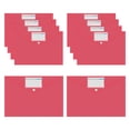 thumbnail image 2 of 10 sobres DYNWAVEMX para carpetas de archivos A4 cierre de botón a presión rojo, 2 of 7