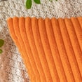 thumbnail image 2 of 2 Pack Corduroy Soft Decorative Square Throw Pillow Cover Cushion Covers Pillowcase, Home Decor Decorations for Sofa Couch Bed Chair, 2 of 6