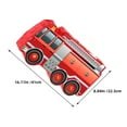 thumbnail image 2 of IFANLANDOR 1Set Fire Truck Pinata with Blindfold and Bat Red Party Supply for Firefighter Theme, 2 of 8