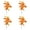 C, variant on 4 Pcs Artificial Autumn Maple Leaf Stem and Leaf, Flower Arrangement Accessories - Model