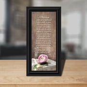 A Marriage, Wedding Gift, Anniversary Picture Frame, 7329B