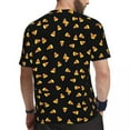 thumbnail image 3 of T Shirt For Men Running T-Shirt For Man Candy Corn Print Fashion Cute Halloween Summer Tees O Neck B, 3 of 7
