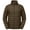Brown, variant on Lavenicole Mens Puffer Jacket - Waterproof Zip Up Hooded Lightweight Jacket for Men Navyblue XL
