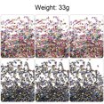 thumbnail image 3 of 33g Crushed Glass Chips 2 Colors 1-3mm, Colorful Color Series, 3 of 5