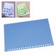 thumbnail image 1 of Encuadernación 50 Uds Protector De Hojas Cubierta De Encuadernación De Papel Mate A5 20 Agujeros Plástico PP Para Presentación, 1 of 7