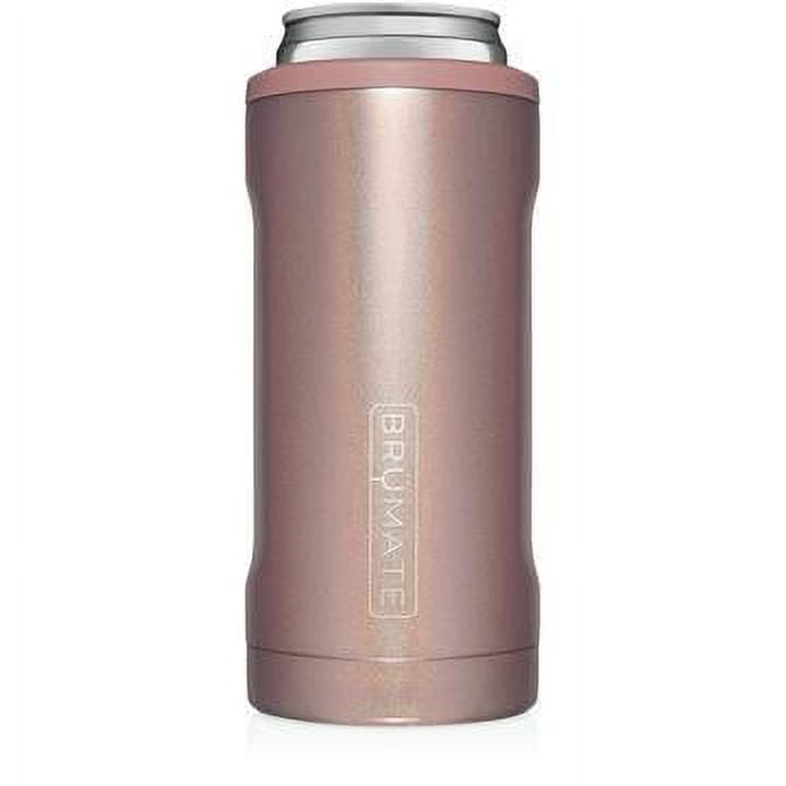  BrüMate Hopsulator Can Cooler Insulated for 12oz Slim Cans  Skinny  Can Stainless Steel Drink Holder for Hard Seltzer, Beer, Soda, and Energy  Drinks (Daisy) : Health & Household