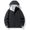 Black, variant on SEMPAI Water Resistant Jacket Women Women's Waterproof Jacket Hooded Casual Long Sleeve Coat with Pocket Loose Zipper Mountaineering Suit Black L