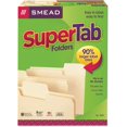 10301 SuperTab File Folders 1/3 Cut Top Tab Letter Manila 100/Box