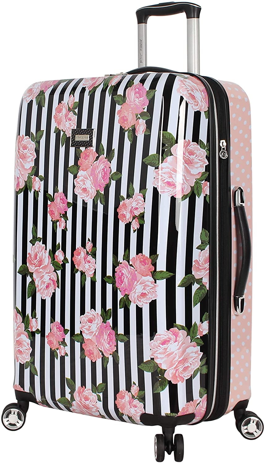 ネジの外れてるAB型　BETSEY JOHNSON キャリーバッグ Betsey Johnson 26 Inch Checked Luggage Collection - Expandable