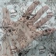 thumbnail image 3 of Shabby Flora Tulle Curtains with Rod Pocket, Vintage Monochrome Pond Water Flowers Lily Carp Snail Twigs Art, Sheer Drape for Wedding Party 2 Panels, 7 Sizes, Pale Blue White Black, by Ambesonne, 3 of 3