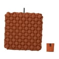 thumbnail image 3 of Dualoai Inflatable Seat Cushion Air Car Seat Mat for Outdoor Sports Concerts Walking Brown, 3 of 9