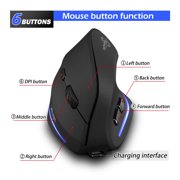 ZELOTES Optical Cursor,PortableLaptop Optional PortableF-35Laptop Pc Computer 2400 Dpi Optional Dpi Optional Portable BuzhiReable 2400 Mice Eryue
