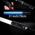 thumbnail image 3 of Light Saber Laser Sword Rgb 7 Colors Changeable Electronic Light Sword Fx Sound silver, 3 of 5