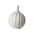 thumbnail image 4 of Florero de cerámica, florero decorativo de centro de mesa, florero contemporáneo elegante para chimenea, , estantes de pared, mesa de entrada 25x17cm, 4 of 8