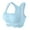 Blue, variant on ,Women's Front Hook Closure Posture Corrector Bras Full Coverage Compression Dual Support Bra Wireless Soft Bralettes Pink XXL