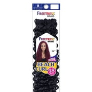 BEACH CURL 18 (1 Jet Black) - Freetress Synthetic Crochet Braid