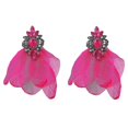 thumbnail image 1 of Pendientes de flores de tela de hielo de verano Yashi Bohemian Ethnic Modelo 8791, 1 of 5