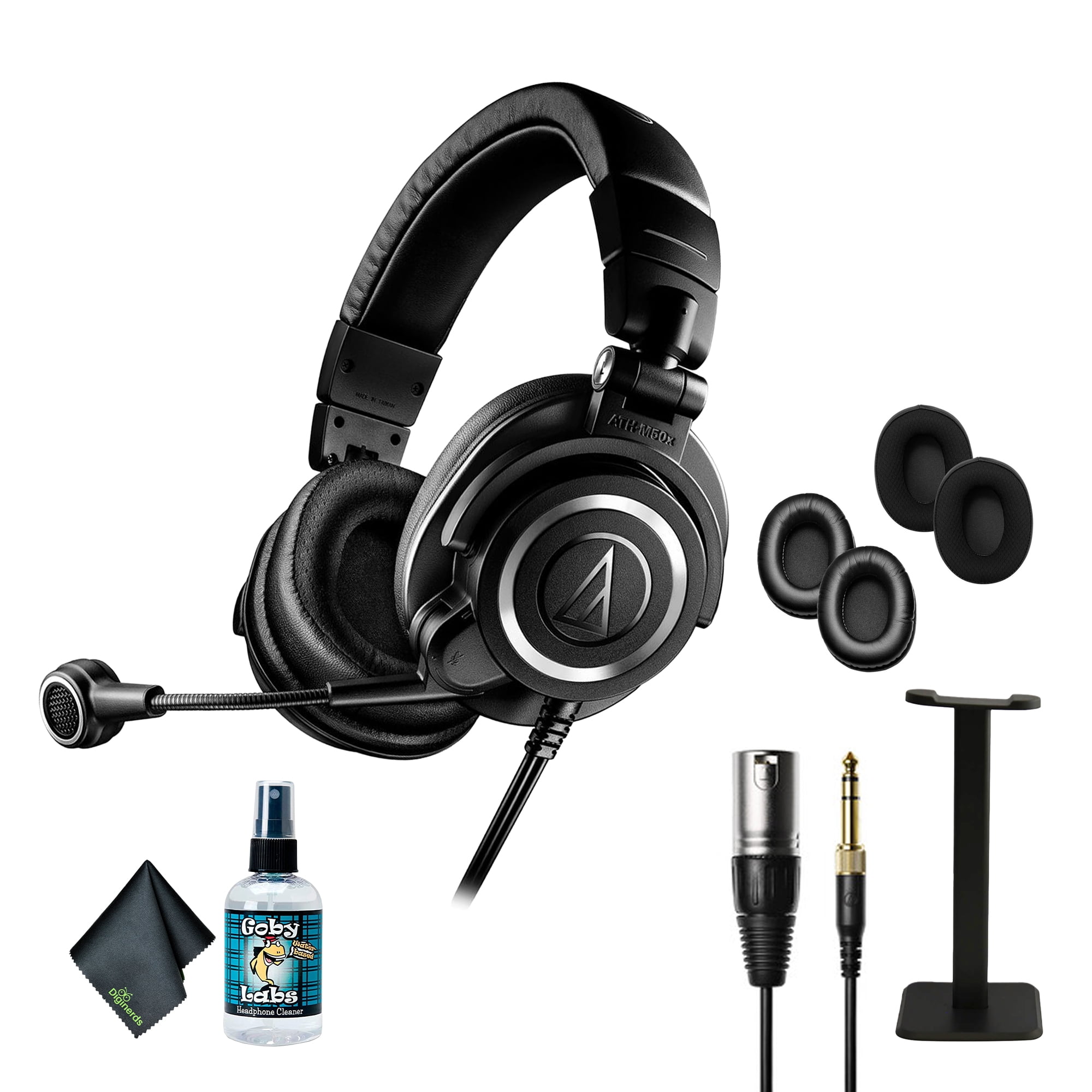 Audio-Technica ATH-M50xSTS-USB StreamSet Headset with USB