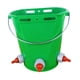 thumbnail image 2 of Cubo alimentador para terneros, balde fácil instalación, práctico, 8 litros con báscula, accesorios, cubo leche alta durabilidad. Verde con 3 pezones, 2 of 8