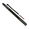 thumbnail image 4 of Guitar Strap, Nubuck Shoulder Strap Strong Practicality Soft  For Stringed Instrument Black Feather Embroidery, 4 of 8