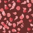 thumbnail image 1 of Ahgly Company Machine Washable Indoor Square Transitional Saffron Red Area Rugs, 8' Square, 1 of 7
