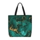 thumbnail image 1 of Easygdp Green Gold Glitter Bolsa Tote para Mujer, Bolso de Hombro para Trabajo, Playa, Viajes, Compras y Supermercado, 1 of 7