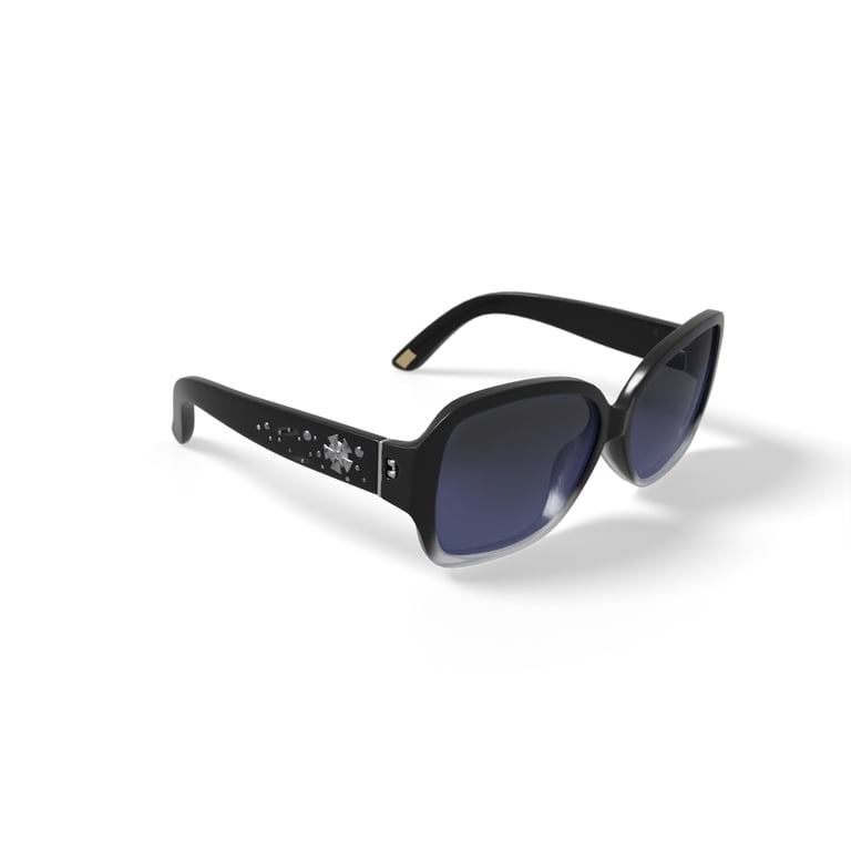 Solvari Women's Rx-able Fashion Sunglasses, Bonita - Black, Square