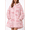 Pink Bow, variant on Livhil Wearable Blanket Hoodie Sweater, Blanket Sweatshirt with Sleeves Blanket Hoodies for Women, Plush Hoodie Blanket(Strawberry)