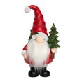 thumbnail image 2 of Transpac 11 in Multicolor Light Up Gnome with Tree Christmas Decor Polyresin Decorative Object, 2 of 4