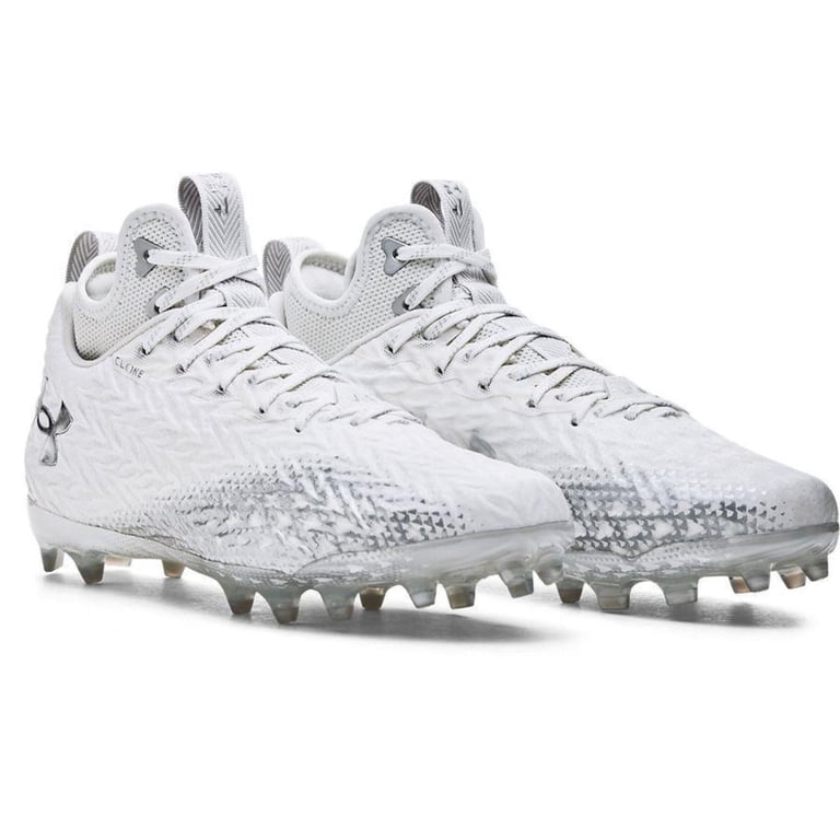 Under Armour Men's UA Spotlight Clone 3.0 MC Football Cleats White