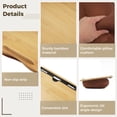 thumbnail image 2 of Lap Desk with Pillow Cushion, Portable Bamboo Laptop Stand with Slot for Tablet / Phone, Lightweight Laptop Desk Tray, Computer Bed Table for Home Travel, Support up to 14" Laptops, 2 of 6